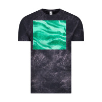 Cloud Black green glitter Vintage Tee - JahusDesignShop