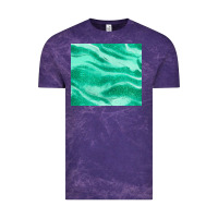 Cloud Purple green glitter Vintage Tee - JahusDesignShop