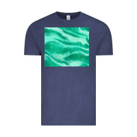 Vintage Denim green glitter Vintage Tee - JahusDesignShop