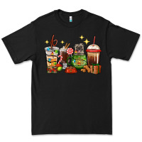 Black Christmas coffee cups with Pug Premium Tee - RanaPortraitStore