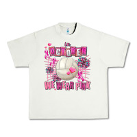Pistachio in october we wear pink volleyball Urban Heavy Tee - AdoDesignShop