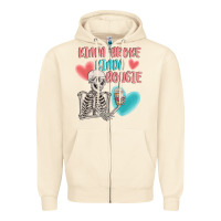 Sandshell kinda broke kinda bougie Zipper Hoodie - MaliasSmallBusiness