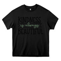 Black kindness Heavy Core Tee - Unal Design