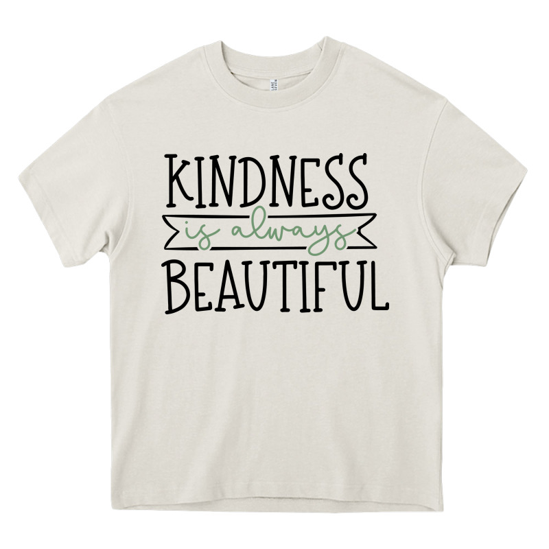 Kindness Heavy Core Tee by Unal Design | Teevron