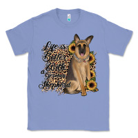 Colony Blue Life is better with a German Shepherd Classic Tee - JahusDesignShop