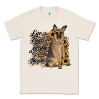 Natural Life is better with a German Shepherd Classic Tee - JahusDesignShop