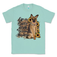 Seafoam Life is better with a German Shepherd Classic Tee - JahusDesignShop
