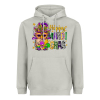 Moon Dust Happy Mardi Gras With Gnome Heavyweight Hoodie - BundleAndBundleShop