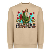 San Judas Gracias Heavyweight Sweatshirt | Teevron