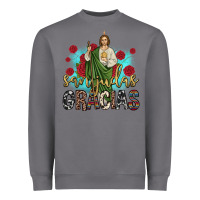 Storm san judas gracias Heavyweight Sweatshirt - JahusDesignShop