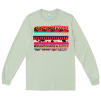 Matcha aztec western leopard cowhide background Long Sleeve Tee - AdoDesignShop