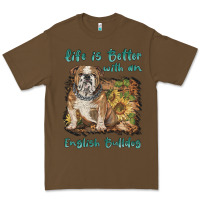 Cacao life is better with a english bulldog Premium Tee - BarkalooDesign