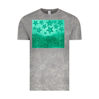 Cloud Rock green glitter star Vintage Tee - JahusDesignShop
