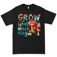 Black grow your own way Premium Tee - texasbilliewilder