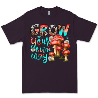 Plum grow your own way Premium Tee - texasbilliewilder