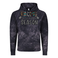 Cloud Black Racing Is My Favorite Season Vintage Hoodie - CowhideDigitalArt