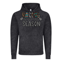 Vintage Black Racing Is My Favorite Season Vintage Hoodie - CowhideDigitalArt