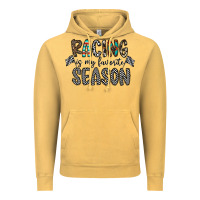 Vintage Mustard Racing Is My Favorite Season Vintage Hoodie - CowhideDigitalArt