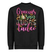 Black gracias san judas tadeo Heavyweight Sweatshirt - JahusDesignShop