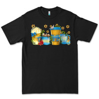 Black hanukkah coffee cups Premium Tee - texasbilliewilder