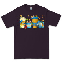 Plum hanukkah coffee cups Premium Tee - texasbilliewilder