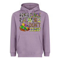 Lavender King Cake Calories Don't Count Mardi Gras Heavyweight Hoodie - BundleAndBundleShop