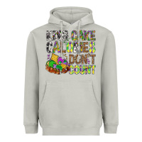 Moon Dust King Cake Calories Don't Count Mardi Gras Heavyweight Hoodie - BundleAndBundleShop