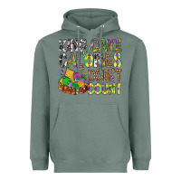 Sage King Cake Calories Don't Count Mardi Gras Heavyweight Hoodie - BundleAndBundleShop