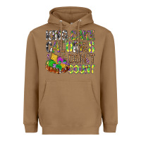 Toasted Coconut King Cake Calories Don't Count Mardi Gras Heavyweight Hoodie - BundleAndBundleShop