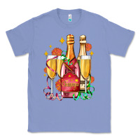 Colony Blue new year party champagne Classic Tee - AdoDesignShop
