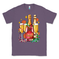Lavender new year party champagne Classic Tee - AdoDesignShop