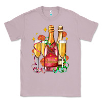 Lilac new year party champagne Classic Tee - AdoDesignShop