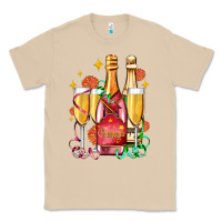 Mushroom new year party champagne Classic Tee - AdoDesignShop