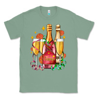 Sage new year party champagne Classic Tee - AdoDesignShop