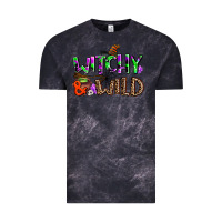Cloud Black witchy and wild Vintage Tee - AdoDesignShop