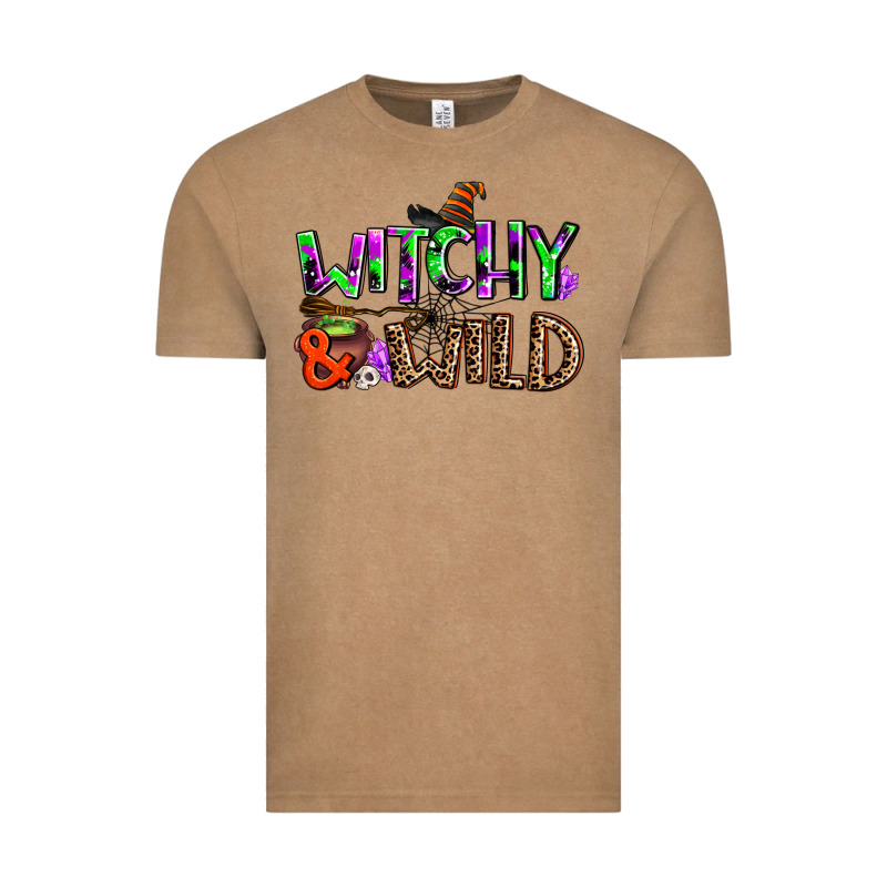 Witchy And Wild Vintage Tee by AdoDesignShop | Teevron