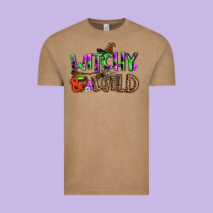 Witchy And Wild Vintage Tee Designed By Adodesignshop