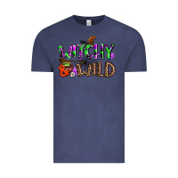 Vintage Denim witchy and wild Vintage Tee - AdoDesignShop