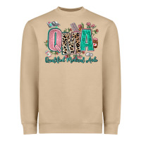 Mushroom qma qualified medical aide Heavyweight Sweatshirt - AdoDesignShop