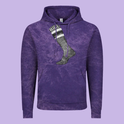 Black Sock Fa Element Vintage Hoodie Designed By Fadigitalartstudio