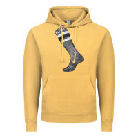 Vintage Mustard black sock fa element Vintage Hoodie - FaDigitalArtStudio