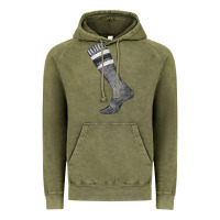 Vintage Olive black sock fa element Vintage Hoodie - FaDigitalArtStudio