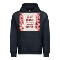 Navy to the world you are a mother but to your family y Urban Hoodie - TumblerDesignByShophia