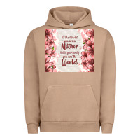 Pigment Burro to the world you are a mother but to your family y Urban Hoodie - TumblerDesignByShophia