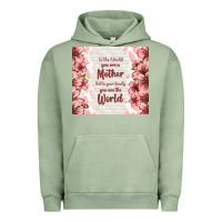 Pigment Oil Green to the world you are a mother but to your family y Urban Hoodie - TumblerDesignByShophia