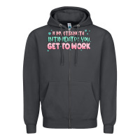Smoke get to work Zipper Hoodie - MaliasSmallBusiness