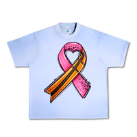 Grape Ice breast cancer sport ribbons Urban Heavy Tee - AdoDesignShop