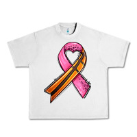 Breast Cancer Sport Ribbons Urban Heavy Tee | Teevron