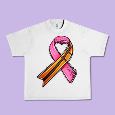 Breast Cancer Sport Ribbons Urban Heavy Tee Designed By Adodesignshop
