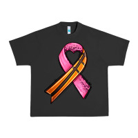 Pigment Black breast cancer sport ribbons Urban Heavy Tee - AdoDesignShop